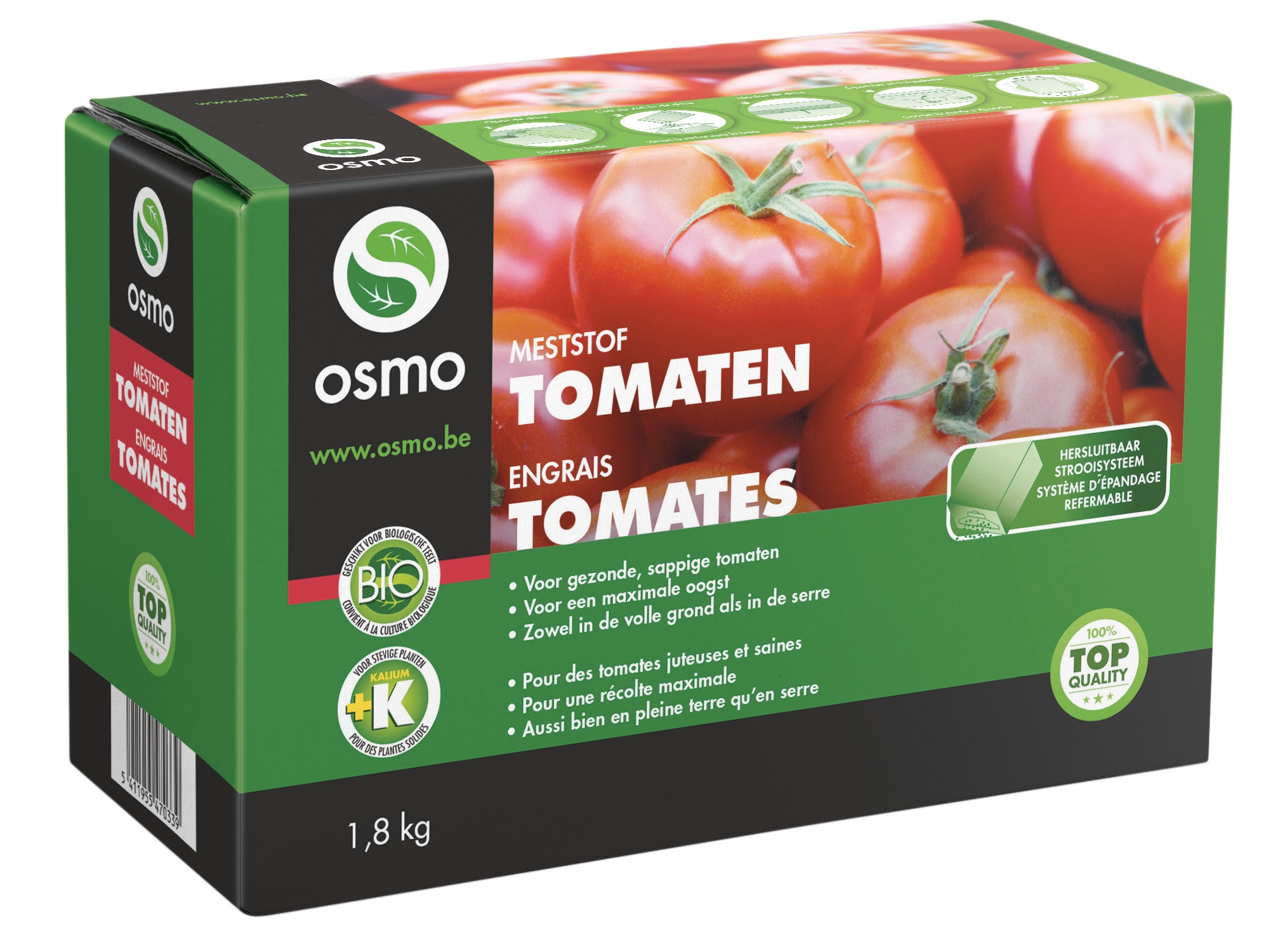 Schelden Ontvangende machine Stevenson Osmo Tomaten Biologische meststof 1,8 Kg