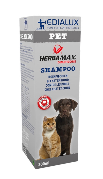 Tirannie hoek toewijzing Vlooienshampoo voor honden en katten zonder insecticiden 200 ml
