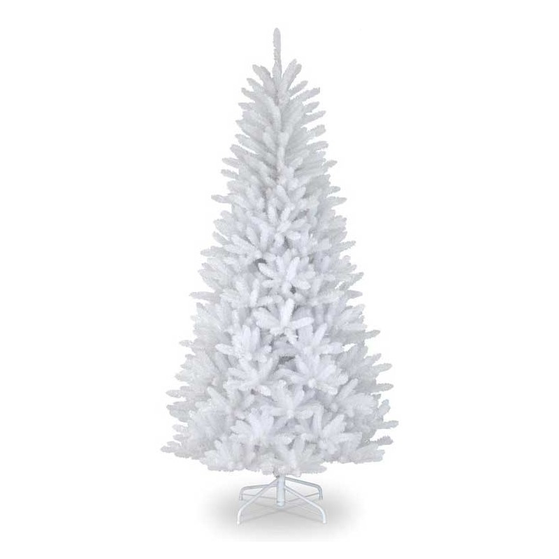 Monument Verdienen camera Witte kunstkerstboom Frozen 210cm | Breng de magie van Kerst naar je huis !