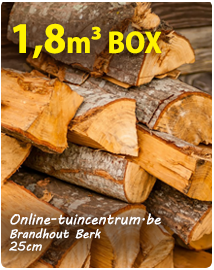 Meting dronken Verlichten Brandhout berk te koop per 1,8m³ | Gratis levering in België