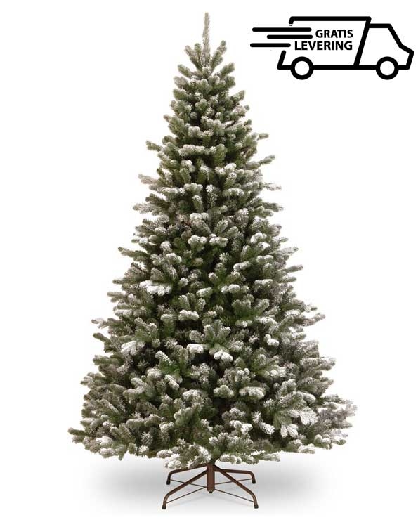 mosterd grens Doe een poging Kerstboom met sneeuw kopen | Snowy Joe 198 cm