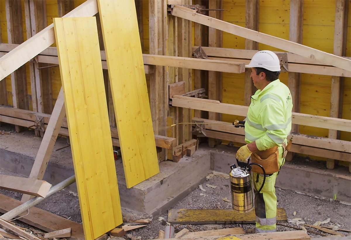 Birchmeier drukspuit met handpomp en perslucht aansluiting