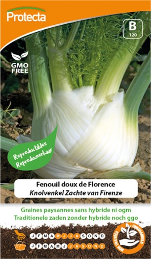 BIO Zaadvaste Knolvenkel "zachte van Firenze" zaden